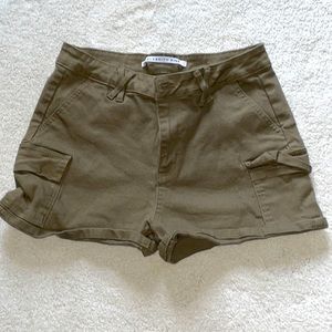 Army Green Celebrity Pink Shorts